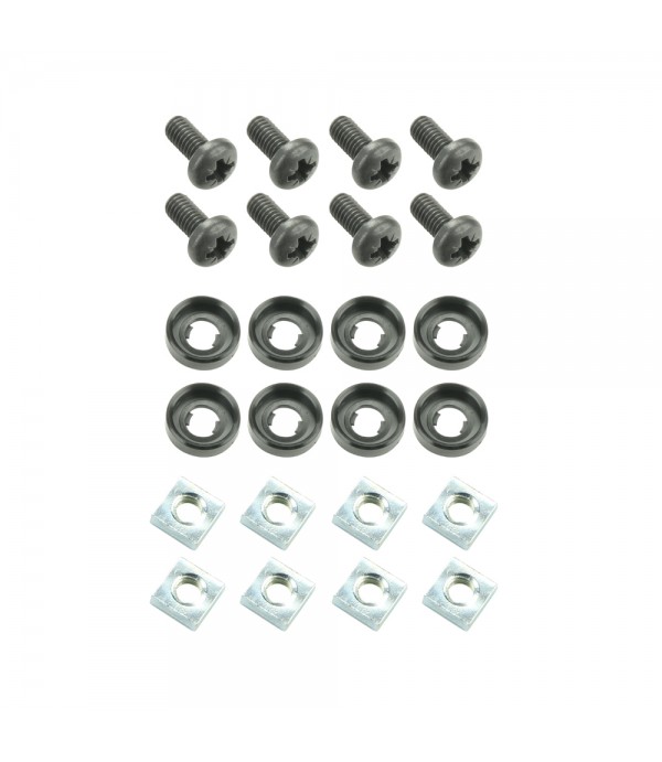 Adam Hall 19 Parts 5925 M8 AH - Mounting Kit for two 19" Units with Square Nuts M6"