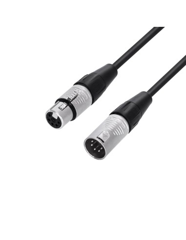 Adam Hall Cables 4 STAR DGH 5 0300 - DMX Cable | Rean® 5-pole XLR 5-pins assigned | 3 m