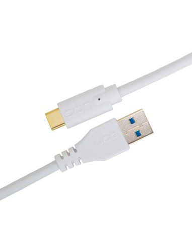 Cable UDG USB 3.0 C-A Blanc Droit 1,5m