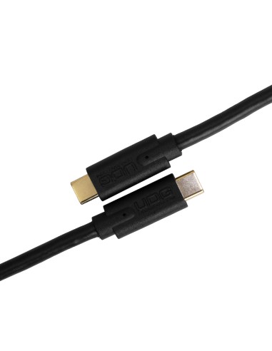 Cable UDG USB 3.2 C-C Noir Droit 1,5m