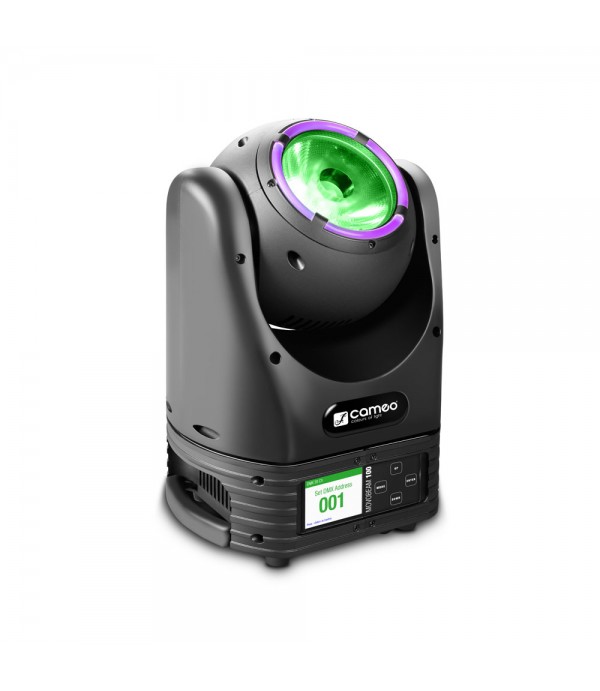 Cameo MOVO BEAM 100 - Unlimited Rotation Beam Moving Head with LED Ring