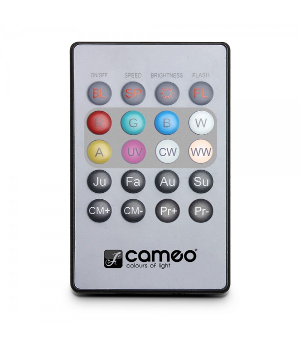 Cameo FLAT PAR CAN REMOTE - Infrared Remote Control for PAR CAN Projector