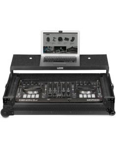 Udg U91054BL - FC MULTI FORMAT XXL BLACK PLUS (LAPTOP SHELF, TROLLEY & WHEELS)