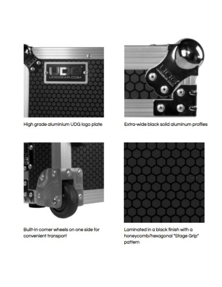 Udg U91054BL - FC MULTI FORMAT XXL BLACK PLUS (LAPTOP SHELF, TROLLEY & WHEELS) Udg U91054BL - FC MULTI FORMAT XXL BLACK PLUS (LAPTOP SHELF, TROLLEY & WHEELS)