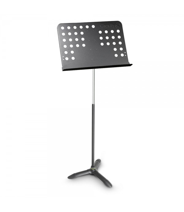 Gravity NS ORC 2 L - Tall Music Stand Orchestra with Perforated Desk