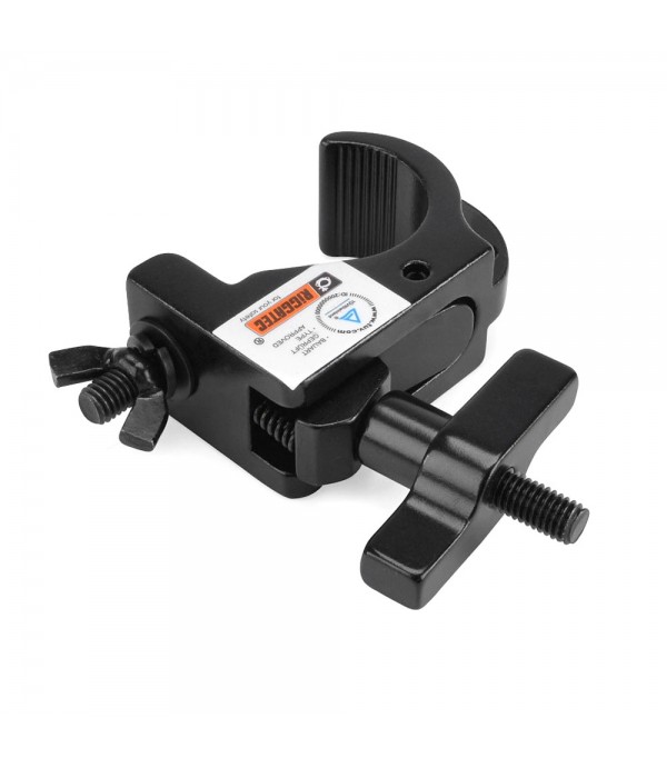 RIGGATEC 400200071 - Smart Hook Slim Clamp - Black up to 200 kg (48 - 51 mm)