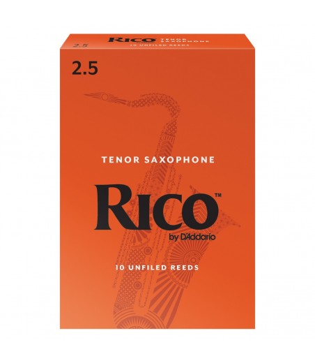 Rico Palhetas para Saxofone Tenor (10), Força 2,5 Rico Palhetas para Saxofone Tenor (10), Força 2,5