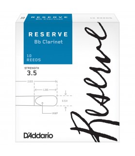 D'Addario Reserve Clarinet Reeds, 3.5 (10 Pack)