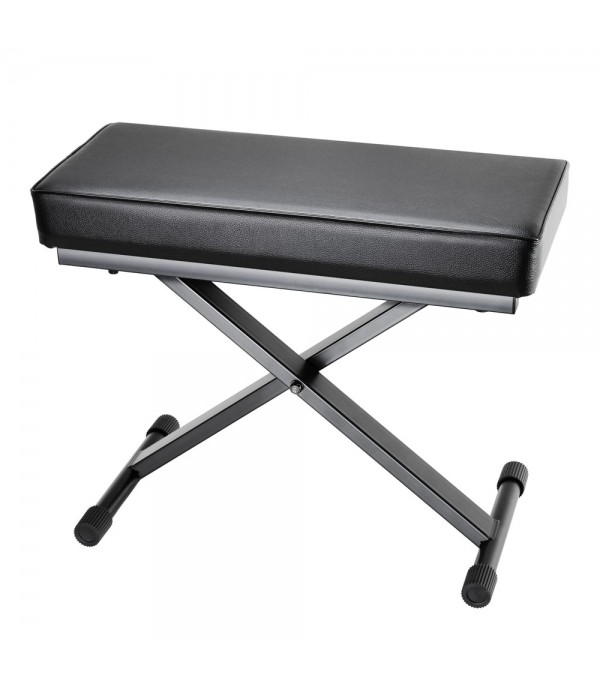 Adam Hall Stands SKT 17 - Folding Keyboard Bench With Extra Thick Padding