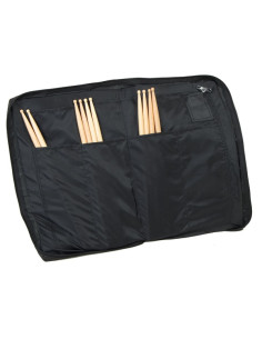 Saco para baquetas em nylon 420D resistente, à prova de rasgões, com enchimento em espuma de alta densidade com 5 mm de espess