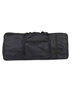 Saco para teclado em nylon 420D resistente à prova de rasgões. Dimensões internas: 1060 (largura) x 430 (profundidade) x 180