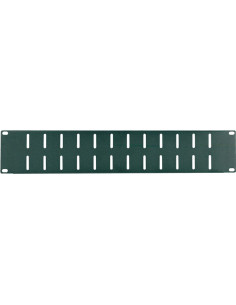 Painel de ventilação de 2 unidades de rack 19'.