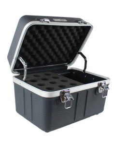 Estojo para 12 microfones em polietileno FORCE