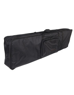 Saco para teclado em nylon 420D resistente à prova de rasgões. Dimensões internas: 1430 (largura) x 340 (profundidade) x 140