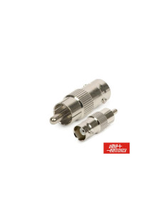 Ficha Adaptadora Bnc Fêmea / Rca Macho