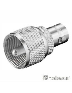 Adaptador Pl Macho / Bnc Femea