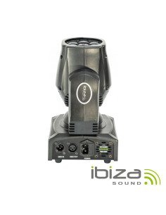 Moving Head 6x12W Wash Anel 6 LEDS DMX Mic IBIZA 2