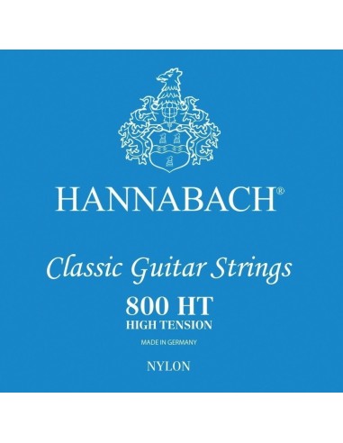 Strings for classic guitar Serie 800 High tension Silver plated